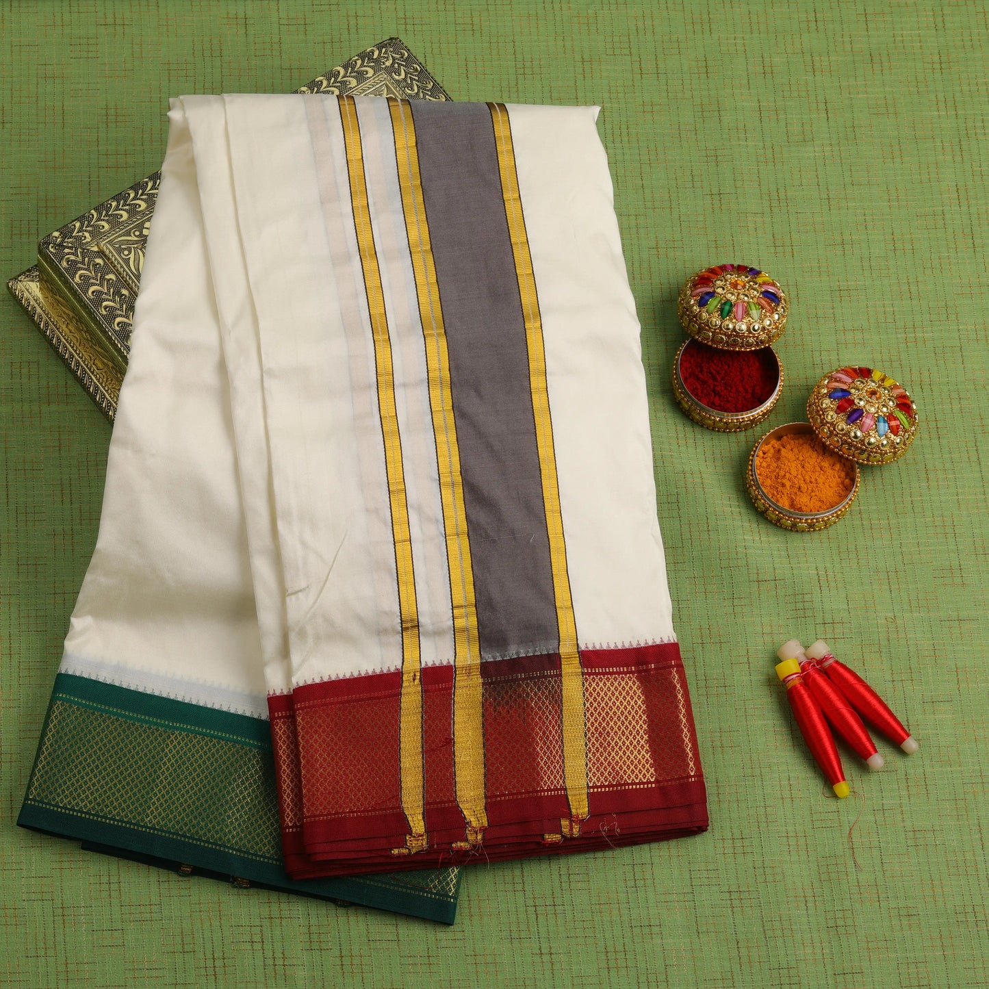 Horad Tradition Pure Silk 11 KAN Dhoti