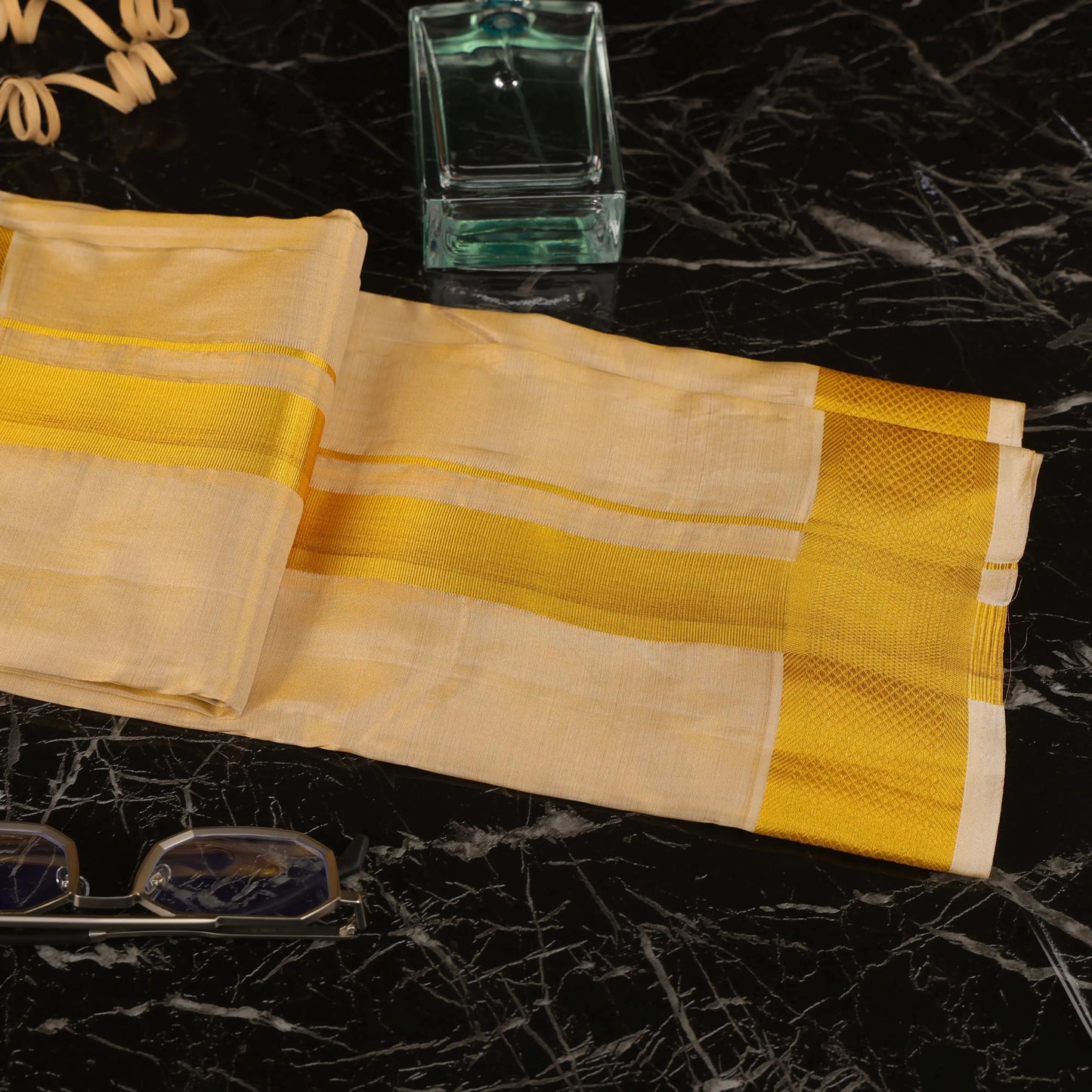 Horad Pure Silk Tissue 2.00” Dhoti