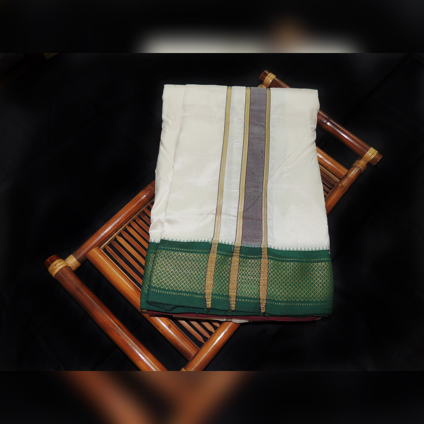 Horad Pure Silk Pavitr Panchakacham 9 KAN Dhoti